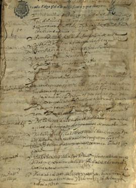 Actas Capitulares de 1643 (I)