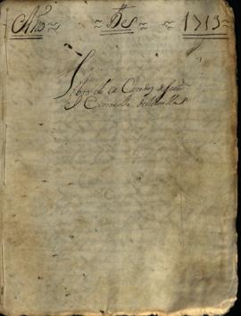 Actas Capitulares de 1719 (I)