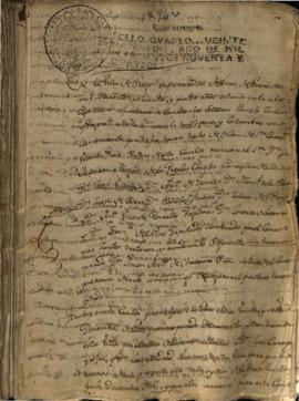 Actas Capitulares de 1794 (I)
