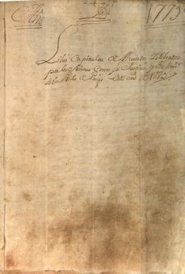 Actas Capitulares de 1779 (I)
