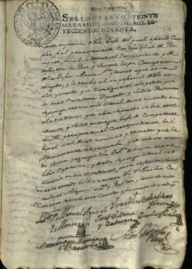Actas Capitulares de 1790 (II)