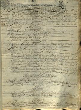 Actas Capitulares de 1667 (I)