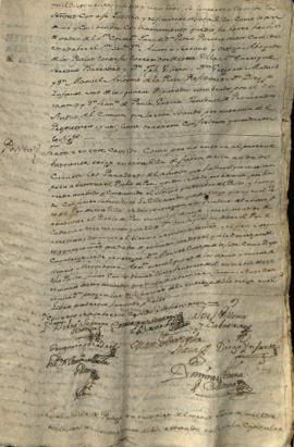 Actas Capitulares de 1785 (II)