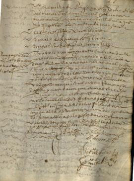 Actas Capitulares de 1634 (I)
