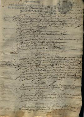 Actas Capitulares de 1646 (I)