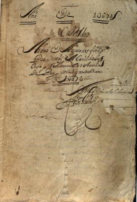 Actas Capitulares de 1674 (I)