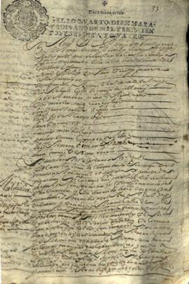 Actas Capitulares de 1664 (II)