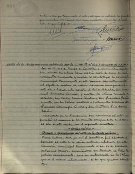 Actas de Comisión Permanente 1954 - I