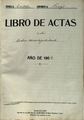 Actas Capitulares de 1909 (II)
