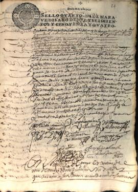 Actas Capitulares de 1654 (II)