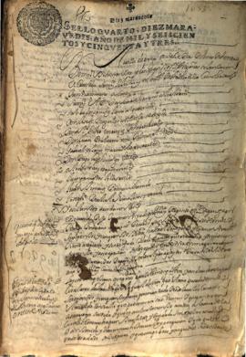 Actas Capitulares de 1653 (I)