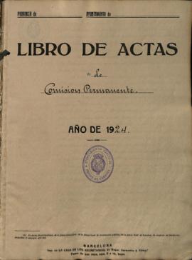 Actas de la Comisión Permanente de 1924