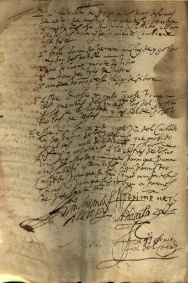 Actas Capitulares de 1589 (I)