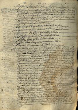 Actas Capitulares de 1652 (II)