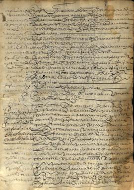 Actas Capitulares de 1626 (I)