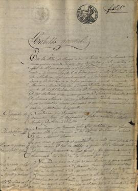 Actas Capitulares de 1846 (I)
