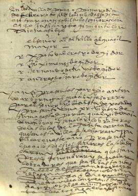 Actas Capitulares de 1584