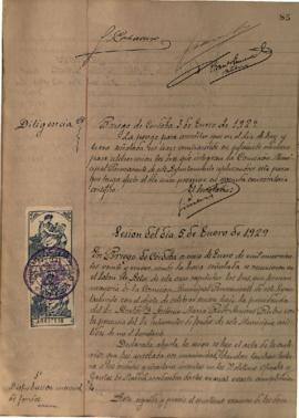 Actas de Comisión Permanente 1929