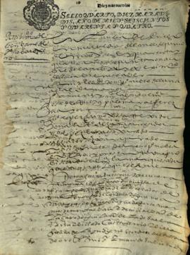 Actas Capitulares de 1644 (II)