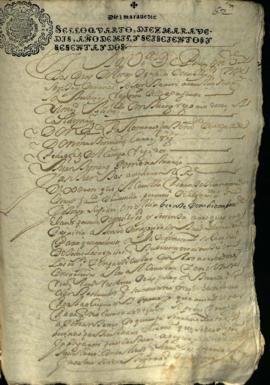 Actas Capitulares de 1662 (II)