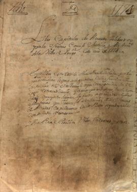 Actas Capitulares de 1774