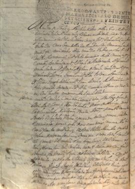 Actas Capitulares de 1725 (II)